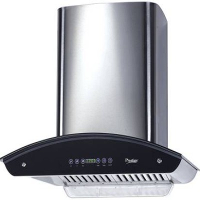 Prestige AKH 600 CB-B SERIES Auto Clean Wall Mounted Chimney  (Stainless Steel 1000 CMH)