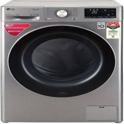 LG 9 kg Fully Automatic Front Load Silver  (FHV1409ZWP)