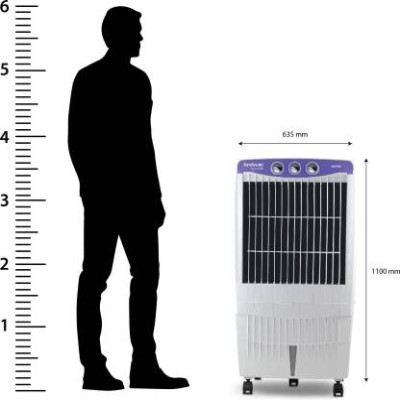 Hindware 85 L Desert Air Cooler  (Lavender, SNOWCREST 85-H)