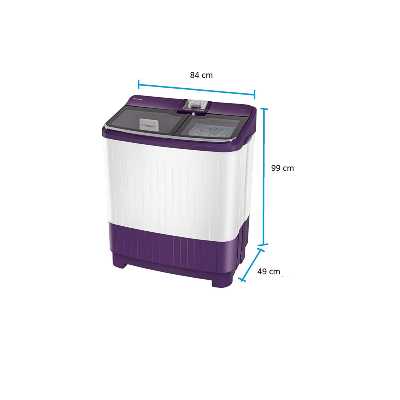 Panasonic 8 kg Semi-Automatic Top Loading Washing Machine (NA-W80G5VRB)