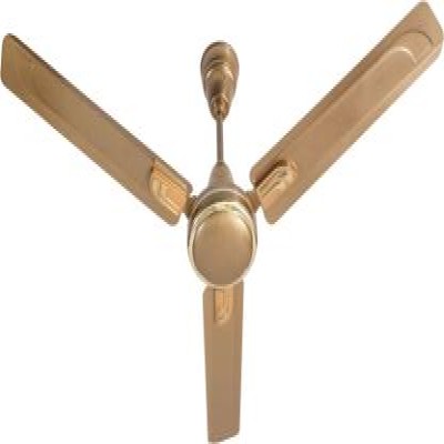 USHA Airostrong Curve 1200 mm 3 Blade Ceiling Fan  (Metallic Bronze, Pack of 1)