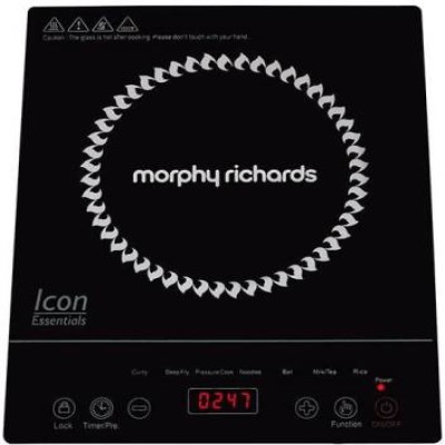 Morphy Richards Icon Essential 1600 Watts Induction Cooktop  (Black, Touch Panel)