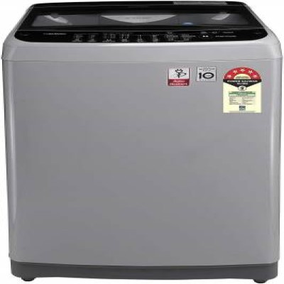 LG 6.5 kg 5 Star Rating Jet Spray Fully Automatic Top Load Silver  (T65SJSF3Z)