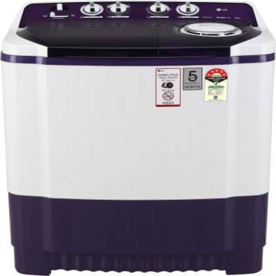 LG 8.5 kg Semi Automatic Top Load Purple, White  (P8535SPMZ)