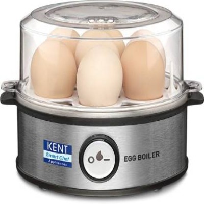 KENT 16020 Instant Egg Cooker  (Grey, 7 Eggs)