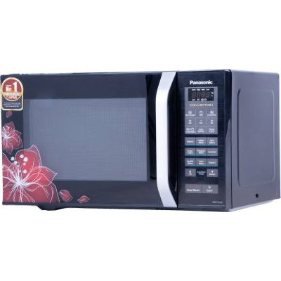 Panasonic 23 L Convection Microwave Oven  (NN-CT35LBFDG, Black Floral)