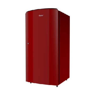 Burgundy Red Haier HRD-1712BR-E Direct Cool Refrigerator