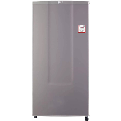 LG 185 L 1 Star Direct Cool Single Door Refrigerator (GL-B181RDSB, Grey) (Pack of 1)