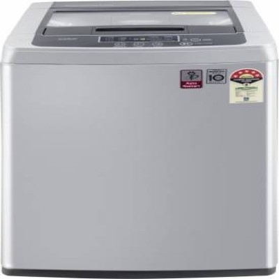 LG 6.5 kg 5 Star Inverter Fully Automatic Top Load Silver  (T65SKSF4Z)