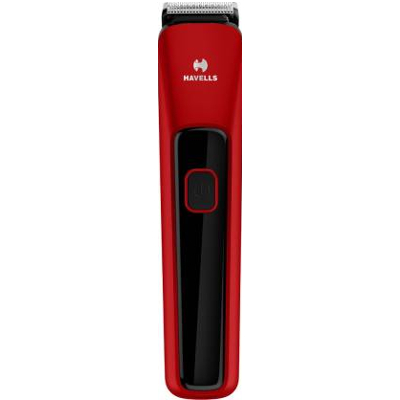 HAVELLS BT5111C Cordless Beard Trimmer with Comb (Black & Red) Runtime: 45 min Trimmer for Men  (Red)