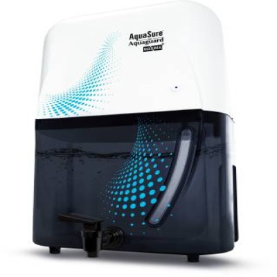 Aquaguard AQUASURE MAXIMA RO+UF+ME 7.2 L RO + UV + MF Water Purifier  (White, Black)