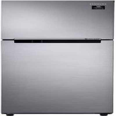 SAMSUNG 234 L Frost Free Double Door 2 Star Refrigerator  (Elegant Inox, RT28A3052S8/NL)