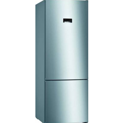 BOSCH 559 L Frost Free Double Door Bottom Mount 2 Star Refrigerator  (Inox-easyclean, KGN56XI40I)