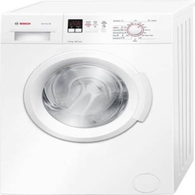 BOSCH 6 kg Fully Automatic Front Load with In-built Heater White  (WAB16161IN)
